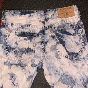 True religion jeans bleached (clolor) size 32/32